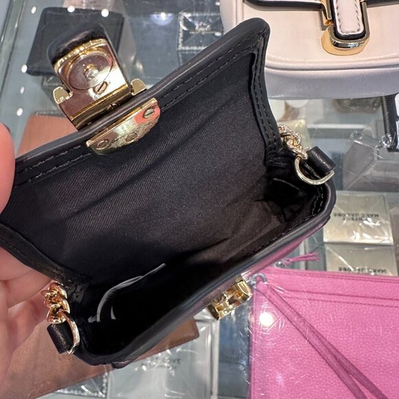 NWT！Marc Jacobs The Nano J Marc Charm -Black Leather - Picture 4 of 15